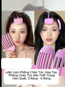 Sét 13 Chi Tiết Kẹp Tạo Phồng Chân Tóc Mái Thời Trang Hàn Quốc