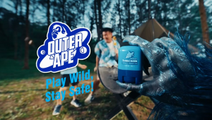 Outer Ape 2-in-1 Sunscreen & Mosquito Repellent Stick SPF 50 PA+++ | Broad Spectrum Protection | Portable Non-Greasy | for Kids & Adults Outdoor Activities