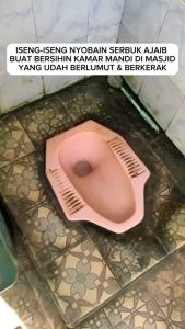 Nex One Magic Powder Cleaner: Pembersih Lantai Kamar Mandi & Toilet WC