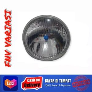 Seal Beam Head Lamp Lampu Depan PS Bulat Lama ColtDiesel Eagle Eye Bulat 7 Inch 12V 24V Kaki 2 Kaki 3
