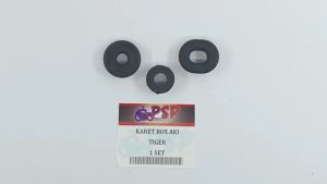 Karet Box Aki Tiger (Harga Per Set Isi 3) - Karet Tempong Tepong Kempol Dup Dop Body Tutup Aki Accu