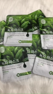 Combo 10 Miếng Mặt Nạ Dưỡng Da Chiết Xuất Trà Xanh Gongpei 25ml – Thanh Lọc Giảm Dầu Dưỡng Ẩm & Làm Dịu Da