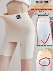 MOYISHA | Anti-exposure Safety Shorts Five-inch No-rolling Hem Concealment