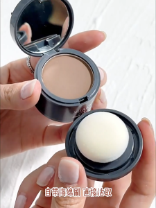 ชอล์กสีผม ชอล์ก ชอล์กหลวม หัวหนาแน่น หัวล้าน ผมหนาแน่น ผมหนาแน่น  ผงปิดผมบาง ผงไฟเบอร์ สำหรับช่วยปิดผมบาง มี 2 สี