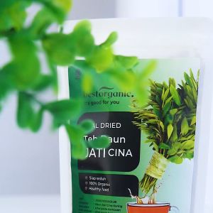 Best Honey  Teh Daun Jati Cina  Teh Diet Herbal Alami  Peluntur Lemak dan Diabetes 50 Gr