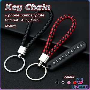 Need. Anti-lost Phone Number Plate Motorcycle Car Keychain Pendant Keyring Key Chain