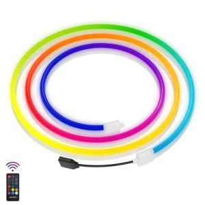 upHere 150cm/59inch Led atrip light USB Flexible Neon RGB Dream color Led w/ remote control for TV/PC