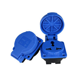 🔌 Heavy Duty 10-16A Multi Plug Socket IP54 - Dustproof & Waterproof Safety Outlet with Flip Cover for Industrial & Home Use Fast PH Delivery