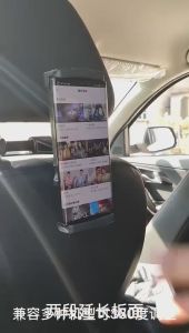 Car ipad Rear Pillow Phone Holder 360 Rotation Tablet Back Seat Headrest Bracket backseat for car