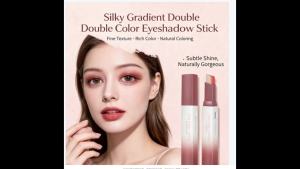 LAmeila Dual Color Eyeshadow Stick Creamy Shimmer Matte Long Lasting Makeup Mothers Day Gift for Mom Women