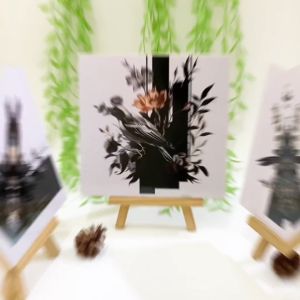 HIASAN DINDING 20X20 PEMANDANGAN BURUNG BUNGA BOHO MINIMALIS WALLDECOR MINIMALISTIC BOHO FLOWERS BIRDSCAPE HIASAN DAN PAJANGAN RUMAH AESTHETIC KEKINIAN