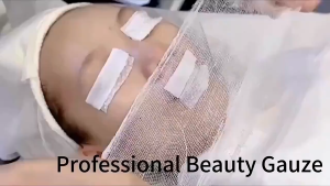 Ultra-thin Facial Soft Gauze Masks 25cm*30cm Disposable DIY Beauty Mask Salon Facial Skin Care Mask Facial Care(100pcs)