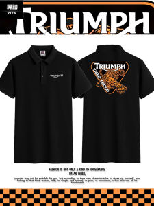 Custom Motorcycle Riding Polo T-Shirt
