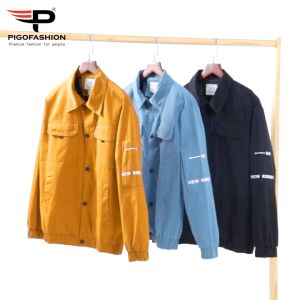 Áo Khoác Kaki Cổ Bẻ Hàn Quốc Thời Trang Cá Tính Pigofashion Fs Akk19 (Chọn màu)