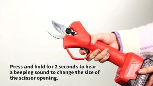 🔥ราคาต่ำสุด🔥กรรไกรไฟฟ้าไร้สาย 21V 9999W ปรับระดับได้ 1.9-2.7 เมตร กรรไกรตัดกิ่งไฟฟ้า Makita กรรไกรแบบชาร์จแบต ตัดแต่งกิ่งไม้ กรรไกรแบตเตอรี่ลิเธียมประสิทธิภาพสูง กรรไกรตัดกิ่งไฟฟ้าไร้สาย กรรไกร ตัด กิ่ง ไฟฟ้า กรรไกร ตัดกิ่ง ไฟฟ้า