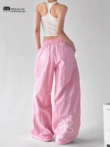 MUYUZI | Fashion Utility High Waisted Slimming Trousers