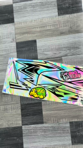 MOTORCYCLE STICKER FOR CLICK V2 VARIO STRIP HOLOGRAPHIC HD PRINT DECALS