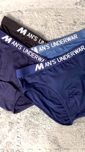 กางเกงในผ้าฝ้ายแท้สำหรับผู้ชาย ระบายอากาศได้ดี ดีไซน์สปอร์ต พร้อมแถบสะท้อนแสง 4สี 0078