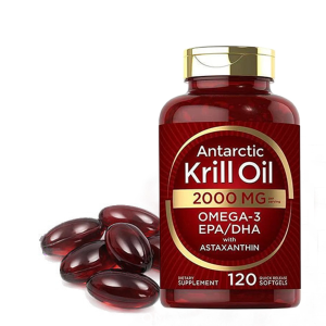 Dầu cá Antarctic Krill Oil ( dầu nhuyễn thể) Omega-3 EPA/DHA 2000mg giúp tăng cường sức khỏe tim mạch & não bộ