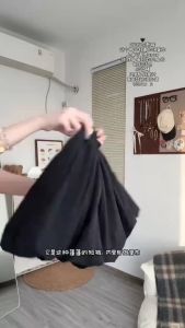 พร้อมส่ง🍒พร้อมส่งกระโปรงสั้นทรงบอลลูนผู้หญิง🎈Y2k Skirtกางเกงขาสั้น เอวสูง มีซักใน มีกระเป๋า สุดฮิต สาวอ้วนใส่ได้ สไตล์เกาหลี