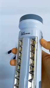 Elink    Lampu Emergency Senter 1 Watt Mitsuyama MS - 6032 18 LED + 5 Watt – Lampu Senter Tangan Emergency Lampu Serbaguna Charger Baterai Lampu Darurat