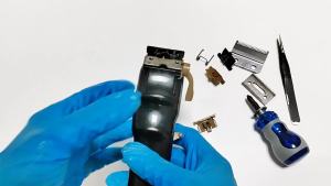 2025 Áp dụng WAHL Tông đơ cắt tóc điện Huaer 8148/8591/8504/1919 Đầu xoay phụ kiện   Khối hướng dẫn tông đơ cắt tóc