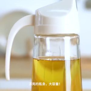 BOTOL MINYAK GORENG KACA 630 ML - BOTOL KACA ANTITUMPAH SERBAGUNA - BOTTLE OIL POT 630 ML WADAH PENYIMPANAN BUMBU DAPUR CUKA KECAP SAUS