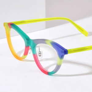 HEPIDEM Acetate Glasses Frame Women Famous Brand Design Cateye Nerd Eyeglasses Japanese Handmade Cat Eye Spectacles Optical Eyewear 9392