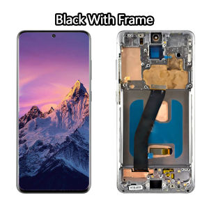High Quality Screen TFT For Samsung Galaxy S20 4G LCD Display Touch Screen Frame Parts For S20 4G G980F LCD Assembly Replacement