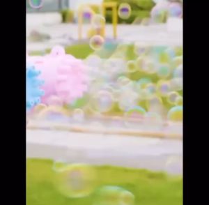 Mainan Anak Bubble Dream Guns Angel Pistol Gelembung Sabun SH677