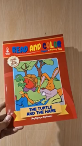 Read And Color - Stories With Values - The Turtle And The Hare