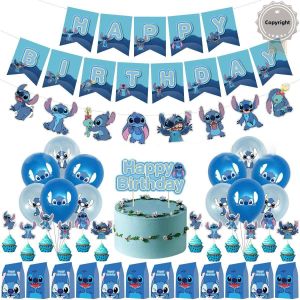 Stitch Theme Birthday Party Set