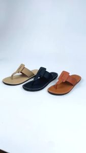 Sandal Jepit Wanita Murah dan Berkualitas Variasi Gesper Kulit Sintetis Avenlee Heera