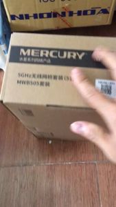 Bộ Thu Phát Wifi Không Dây Mercury MWB505 dùng Cho Thang Máy wifi ngoài trời tầm xa 1km và 5km