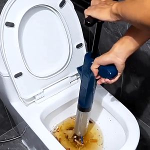 SUTONG ปืนทะลวงท่อ อัพเกรดสแตนเลส ด้วยปัญหาการอุดตัน แรงดัน กันน้ำ ล้างท่อที่ดูดส้วม สำหรับการระบายใช้งานง่าย