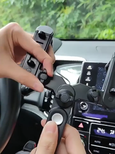 360 Adjustable Rotating Car Phone Holder For Cellphone Adjustable Rearview Mirror Phone Holder