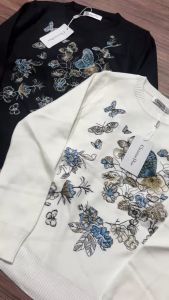 Sweater Rajut Wanita Import Branded Bordir Premium – Stylish & Nyaman