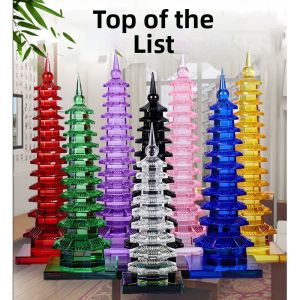 HOUZISHAN | Examination Success Crystal Wen Chang Pagoda 13 Layers