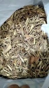 Daun sereh hijau kering / Daun serai sayur kering Alami