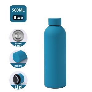 Insulated Stainless Steel Sport Water Bottle Large Capacity
