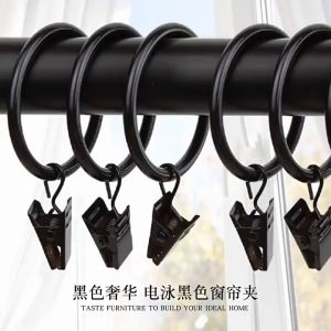 10pcs/set 32mm curtain rail ring/Ring pipa gorden/cincin rel gorden klip pengait/gorden ring