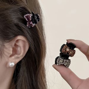 กิ๊บติดผมรูปผีเสื้อสำหรับเด็ก ทรงใหม่ปี 2025 กิ๊บติดผมรูปผีเสื้อแบบมีเลื่อมสำหรับผมสั้น ตกแต่งผมเด็ก ตกแต่งผมแบบใหม่ปี 2025