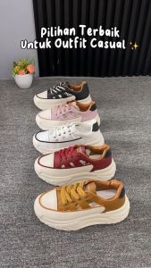 PINKEY P262 Sepatu Wanita Sneakers Kasual Fashion Korean Style Import