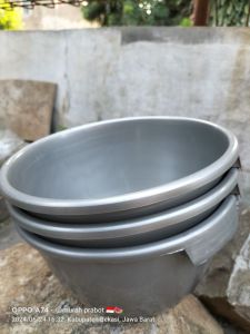 3pcsBaskom Plastik Serbaguna No10 Ukuran Lebar 20cm