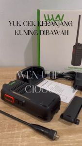 HT WLN C1000 Jarak Jauh Ready 10km-15Km Walkie Talkie Power 10 watt Battery 2500Mah