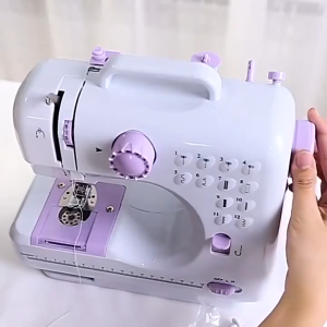 Portable Sewing Machine 12-Needle Mini Sewing Machine Multi-Function Electric Sewing Machine Knitting Machine Replaceable Presser Foot Motor Sewing Machine Heavy Duty Portable Sewing Machine On Sale