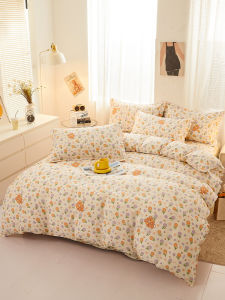 AITONGNUAN | Pure Cotton Bedding Set 4-Piece