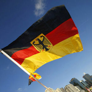 FLAGLINK 90x150 CM Germany National Emblem Flag  For Decoration