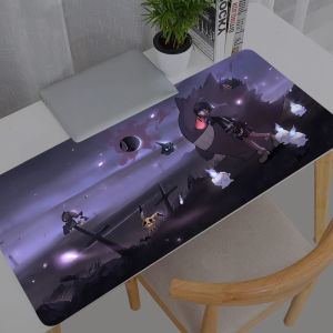 Bandai | Anime Gaming Speed Mouse Pad Gamer Pokemon Pikachu Anime Durable New Large Mouse Mat Keyboard Mousepad Computer Desk Mat