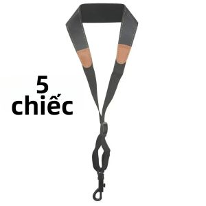 IRIN | IRIN Saxophone Dây Đeo Vai Da Hai Lớp Có Đệm Có Thể Điều Chỉnh Độ Dài Cực Rộng Woodwind Phụ Kiện Cho Chơi Thoải Mái